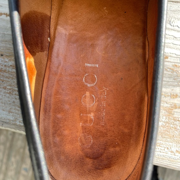 Mens authentic Gucci shoes black size 11 - Picture 8 of 9